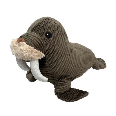 Petlou Groovyz Walrus Dog Toy - Fun & Durable Plush - Talis Us