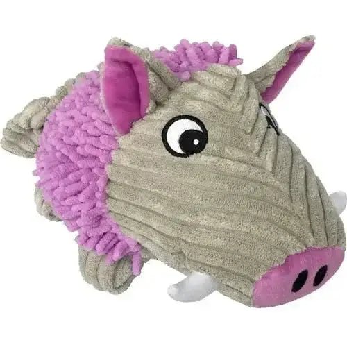 Petlou Pastel Pals Warthog Dog Toys with Squeakers 8" - Talis Us