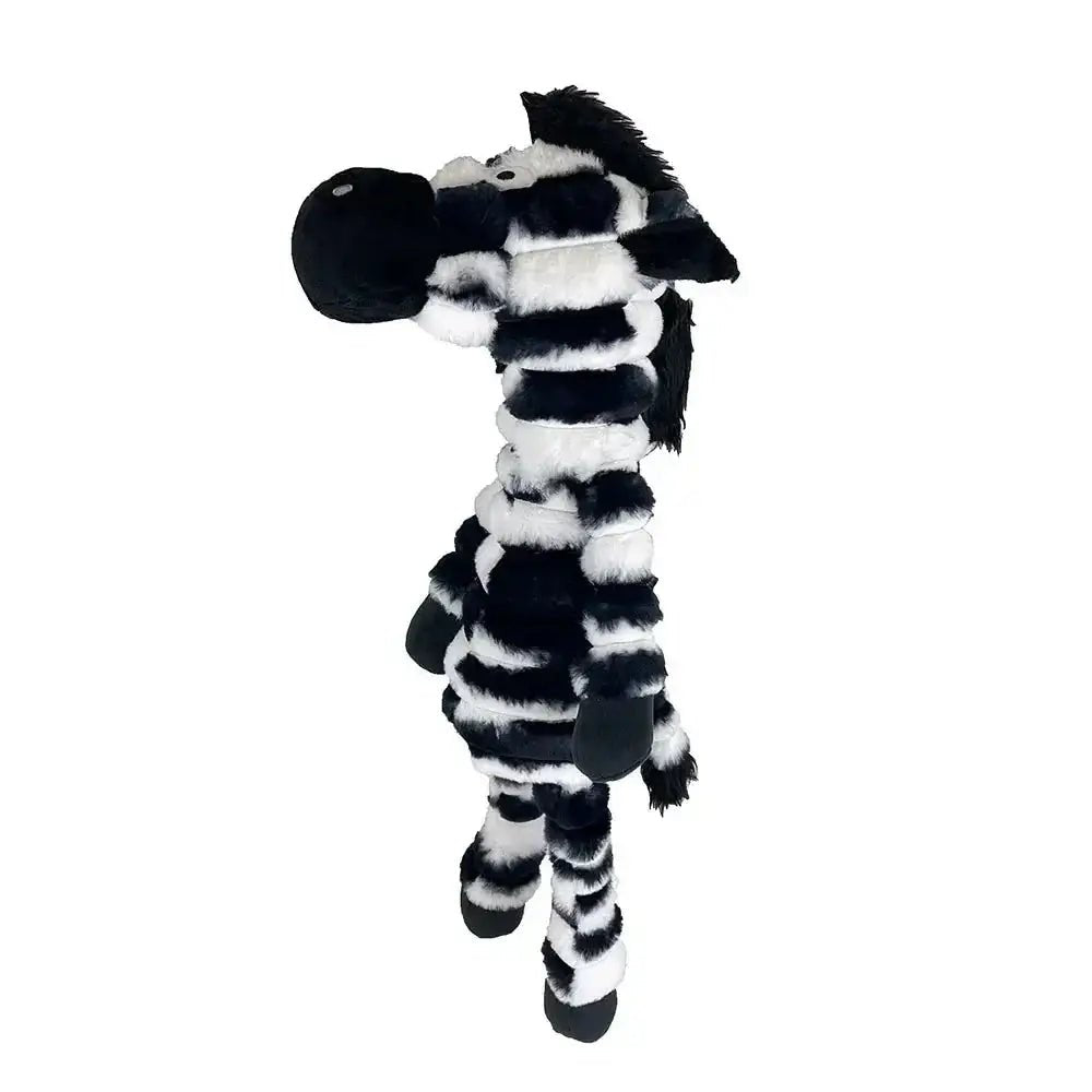 Petlou Zoo Friends Zebra Soft Plush Dog Toys 26" - Talis Us