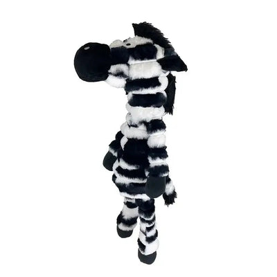 Petlou Zoo Friends Zebra Soft Plush Dog Toys 26" - Talis Us