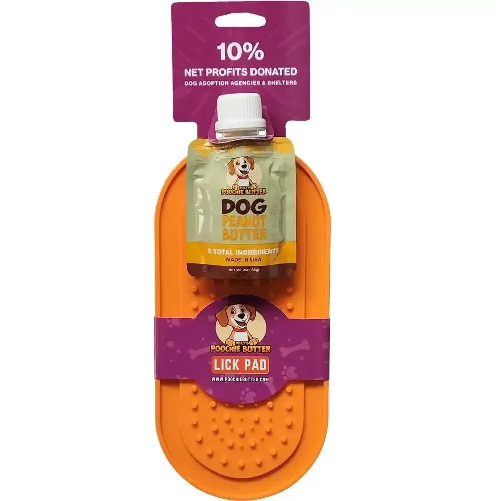 Poochie Butter Squeeze Pack + Lick Pad - Talis Us