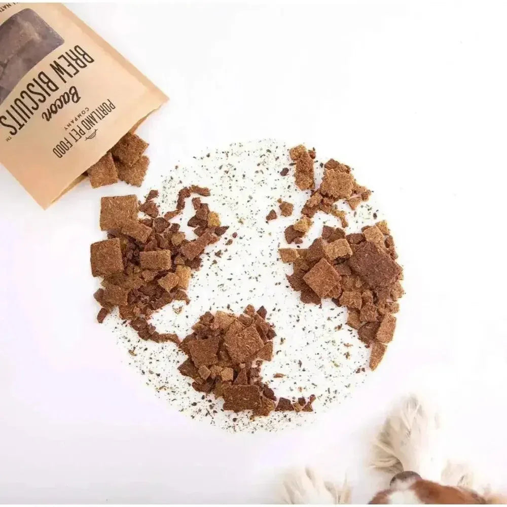 Portland Pet Food Company Bacon Brew Biscuits Dog Treats 5oz - Talis Us