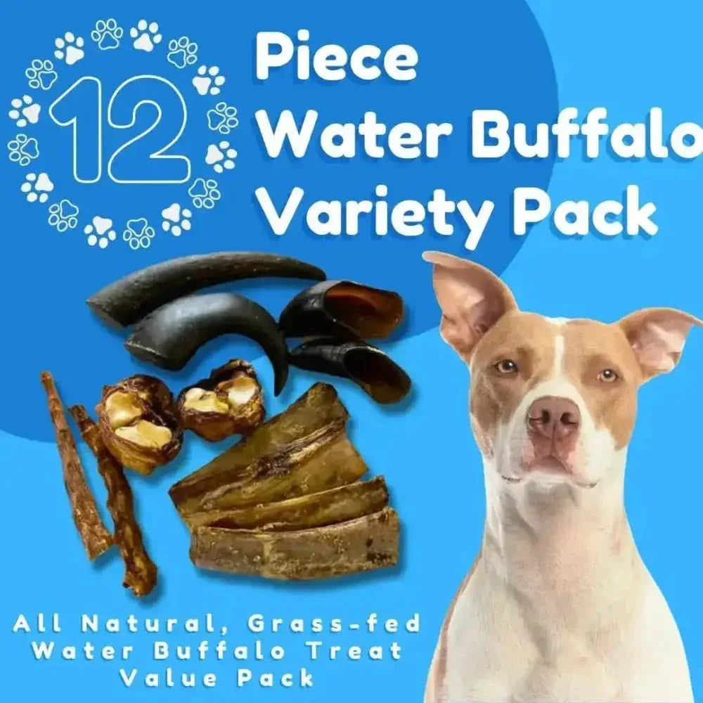 Premium All Natural Water Buffalo Chews for Dogs - Talis Us