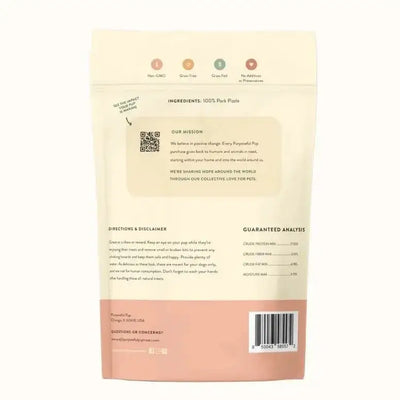 Purposeful Pup Treats Pork Pizzle Spiral Dog Treats 10 Pk - Talis Us