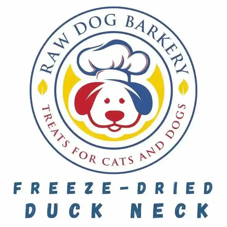 Raw Dog Barkery Duck Neck Freeze - Dried Dog Treats 1lb Bulk - Talis Us