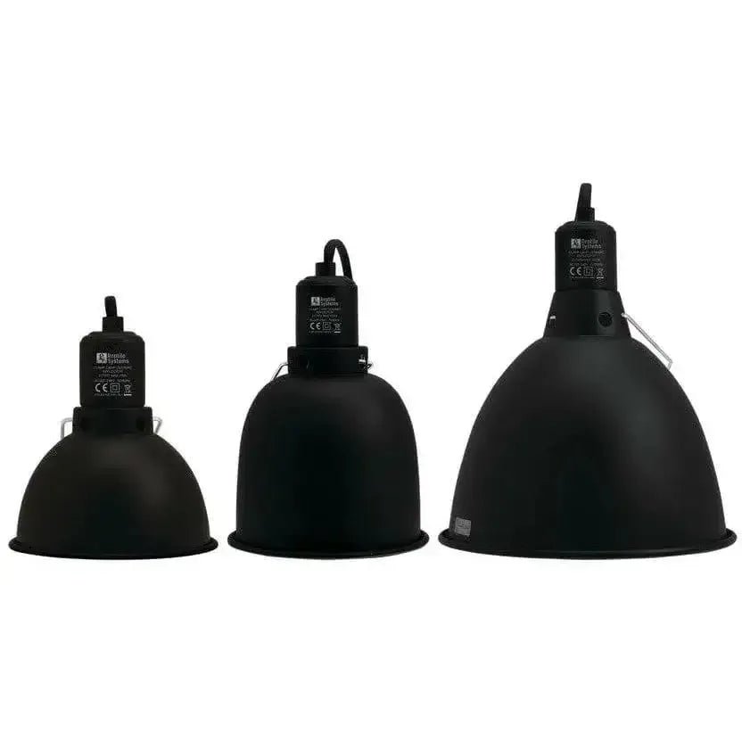 Reptile Systems Clamp Lamp Ceramic Reflector Black Edition - Talis Us