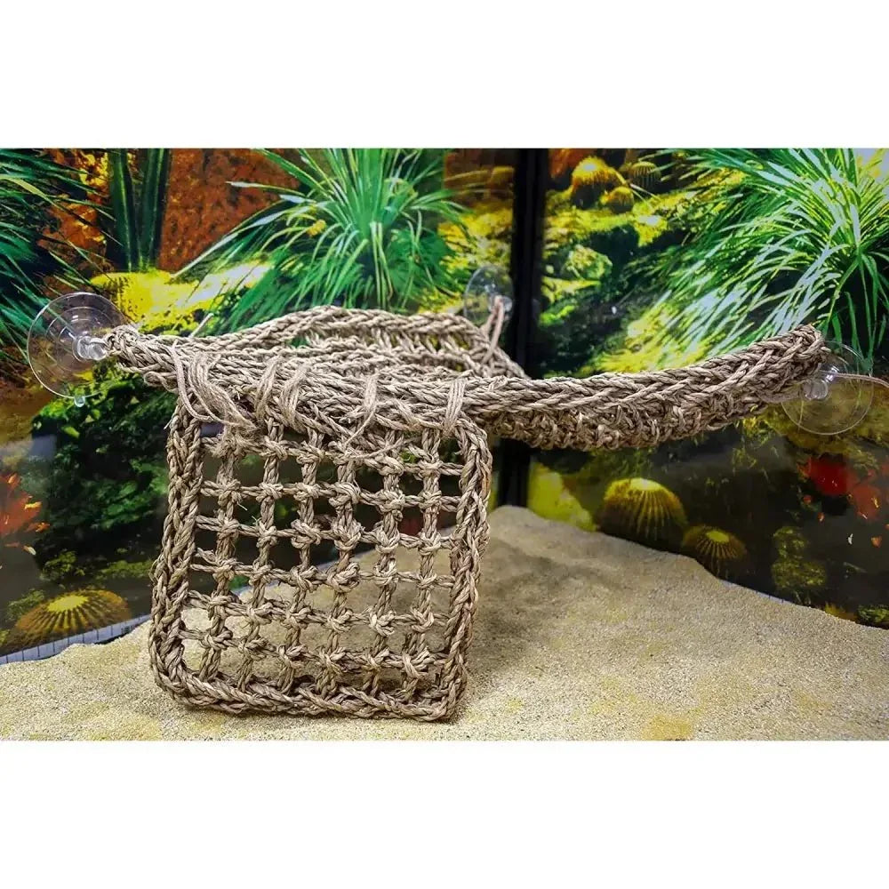 Reptology Lizard Lounger Large Corner Triangle for Bearded Dragons, Anoles, Geckos, and Other Reptiles - Talis Us