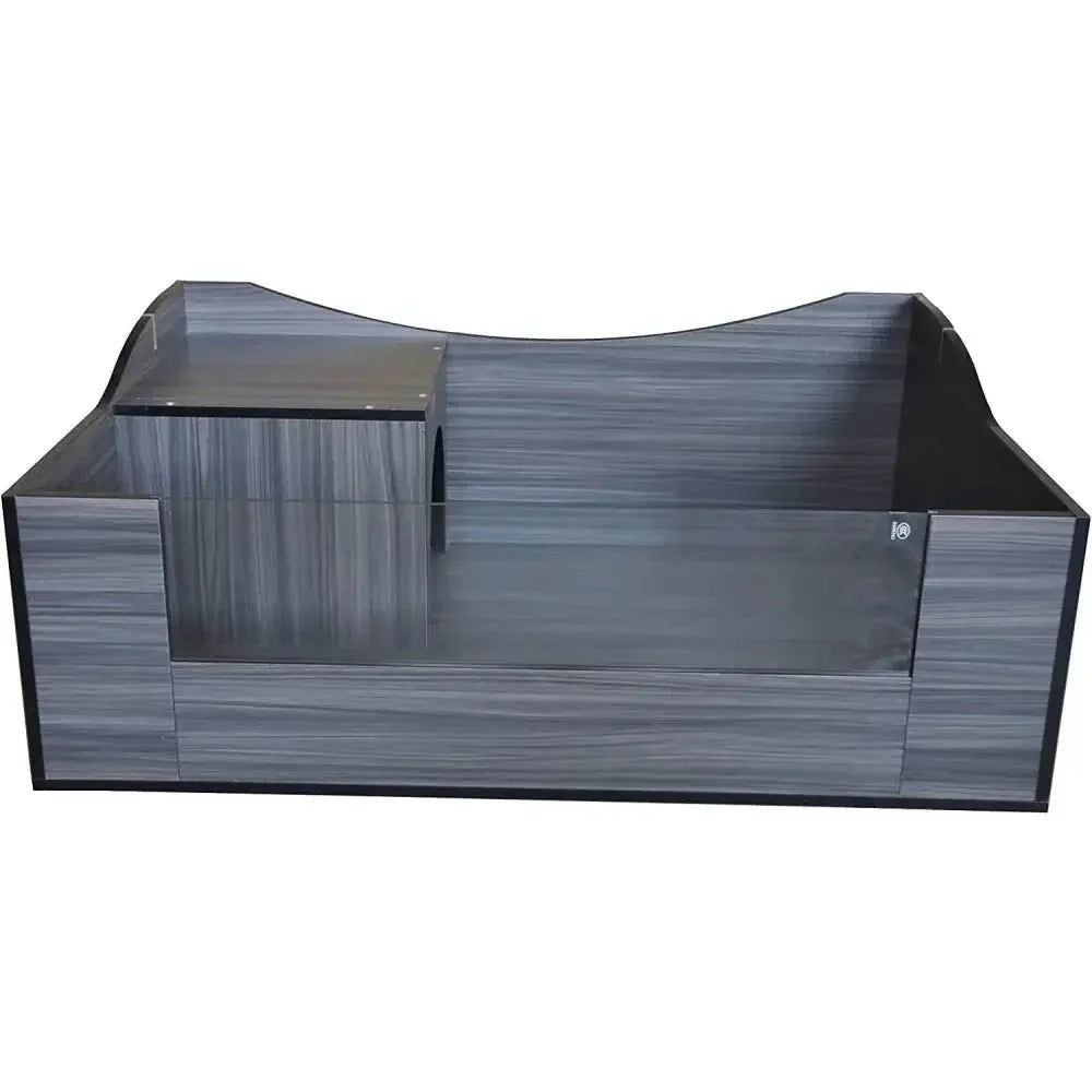 Reptology Tortoise Habitat with Open Top Terrarium Indoor Turtle House - Talis Us