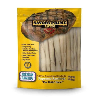 Savory Prime Supreme Twist Sticks White 5 in, 30 pk Savory Prime CPD
