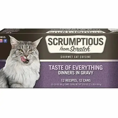 Scrumptious From Scratch Taste of Everything Variety Wet Cat Food 12/2.8oz - Talis Us