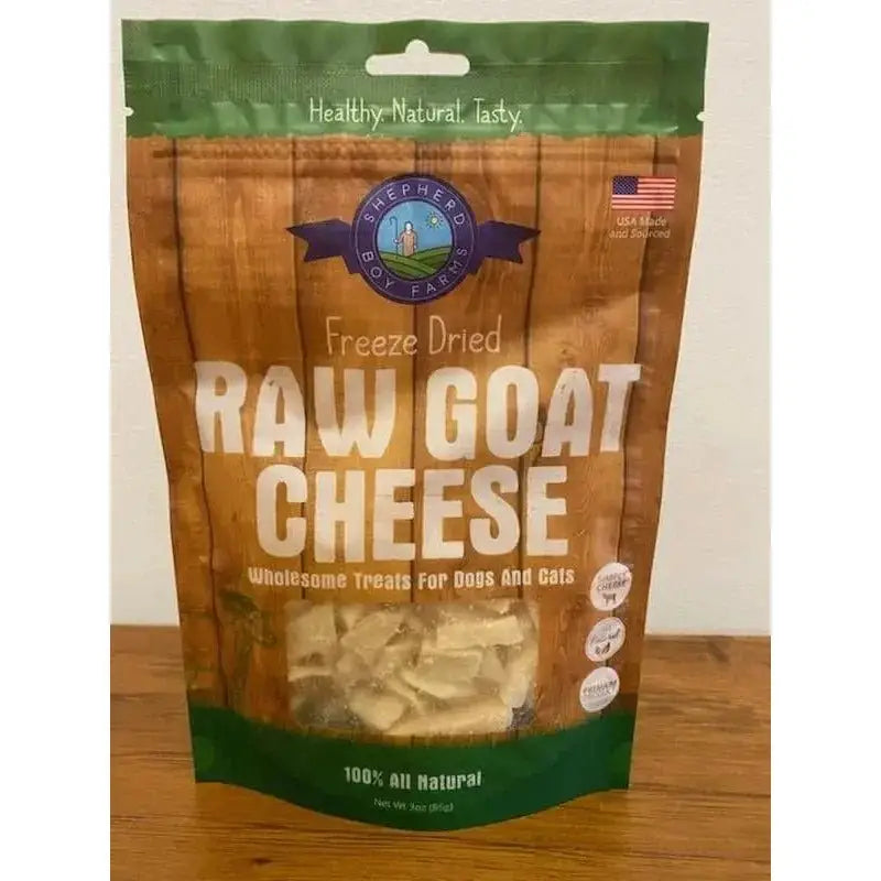 Shepherd Boy Farms Freeze Dried Raw Goat Cheese Dog Treats - Talis Us