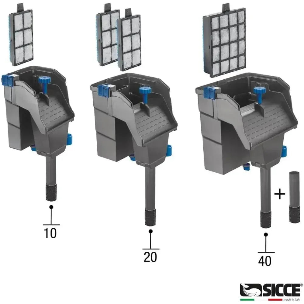 Sicce Aqua Filtra Aquarium Hang on Filter - Talis Us