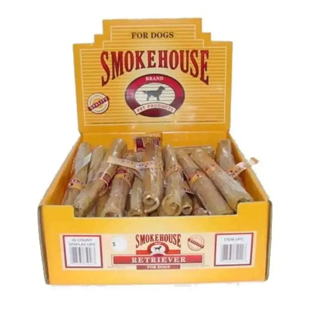 Smokehouse USA Made Pork Skin Retriever Dog Chew 30 ct Smokehouse