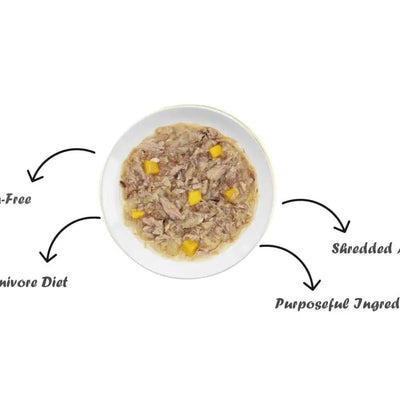 Snappy Tom Tuna and Aloe Vera Cat Treats Topper 12ea/2.5 oz - Talis Us