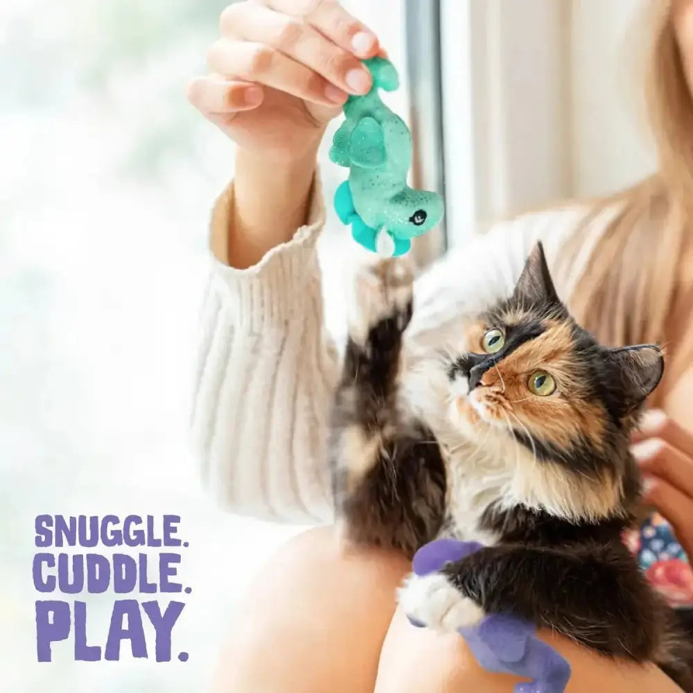 SnugArooz Kitty Seahorse w/ Catnip Cat Toy 4" - Talis Us