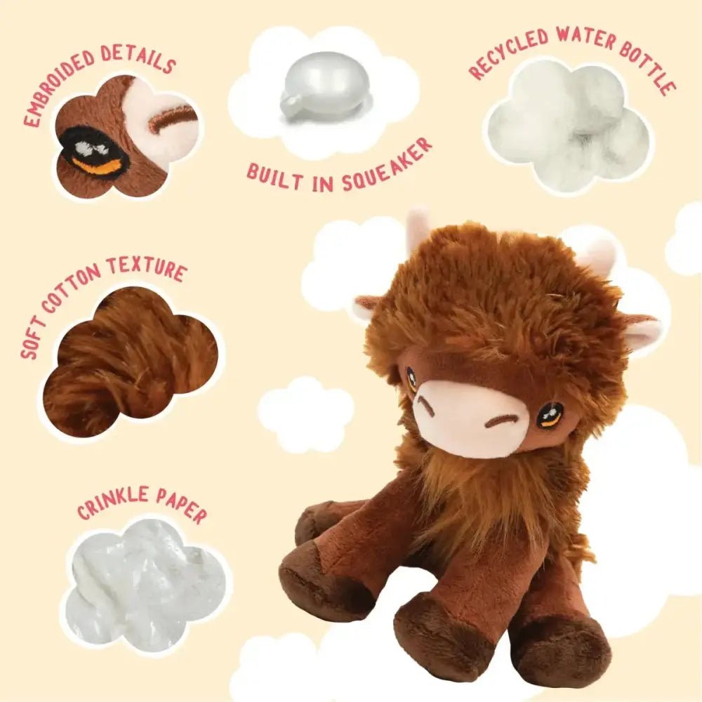 SnugArooz Nyland the Highland Dog Plush Toys - Talis Us