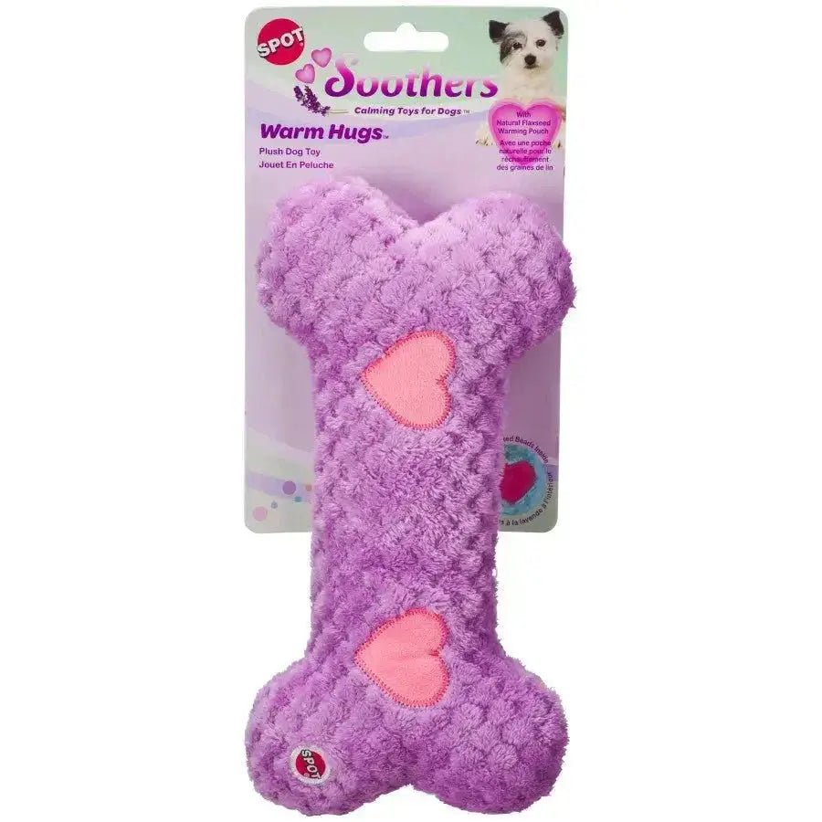 Spot Soothers Warm Hug Bone Dog Toy Assorted - Talis Us