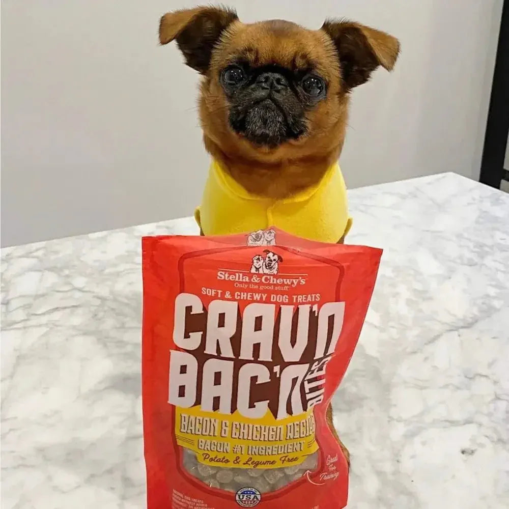 Stella & Chewys Dog Crav'N Bacon Bites Chicken 8.25Oz - Talis Us