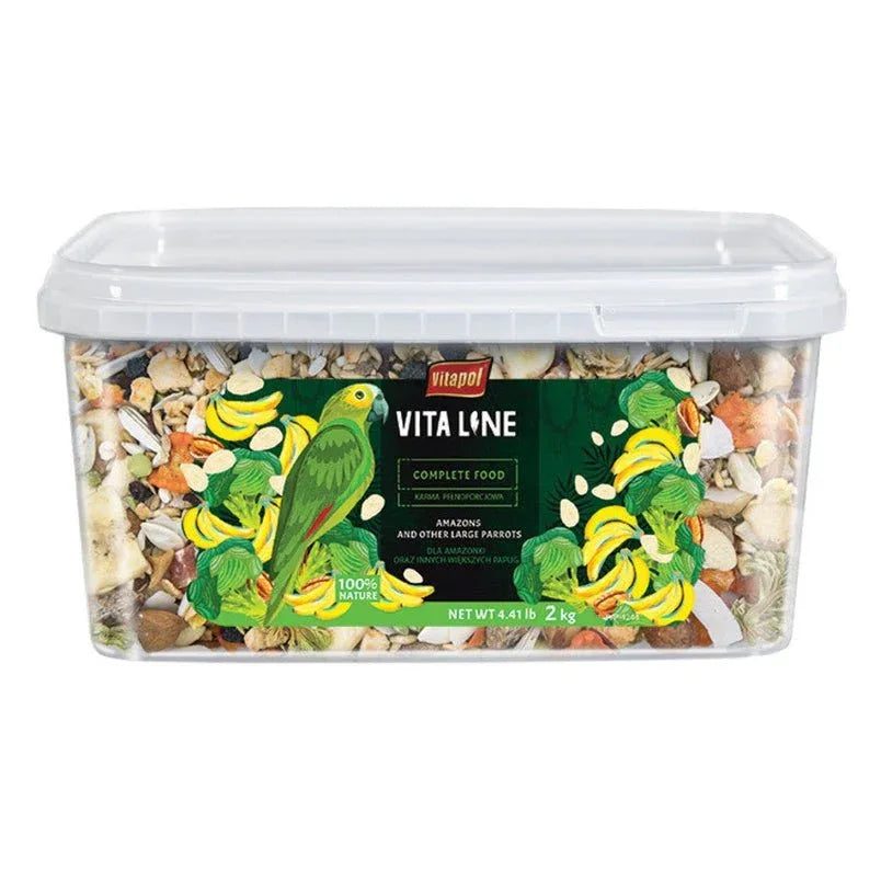A&E Cage Company Vita Line Parrot Food for Large Parrots 4.41 lb - Talis Us