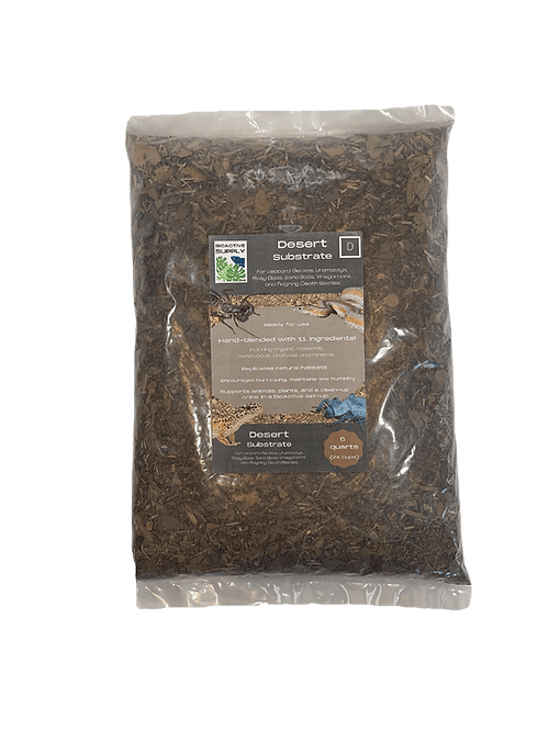 Desert Substrate for Reptiles – 6 Qt All-Natural Habitat Solution