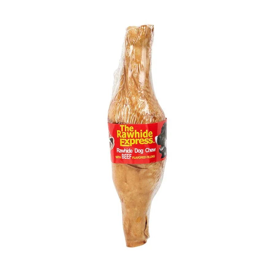 Lennox Beef Rawhide Baguette Chew Dog Treat 8 in - Talis Us