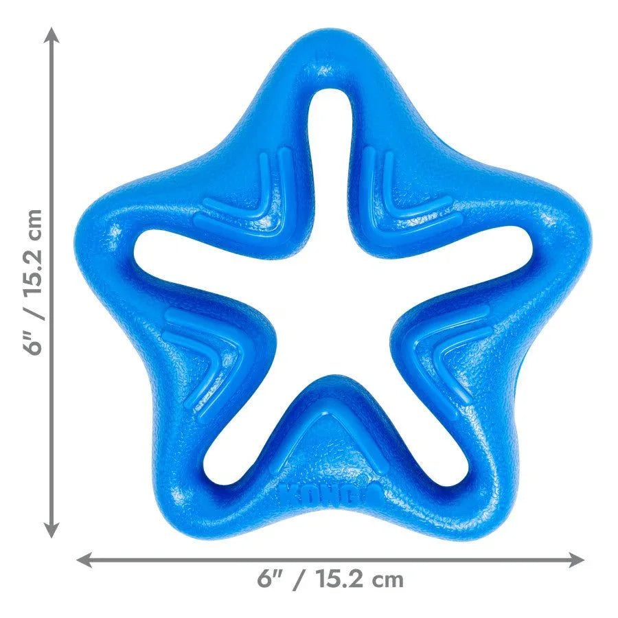 KONG Squeakz Star Dog Toy - Fun Squeaky Plaything for Dogs - Talis Us