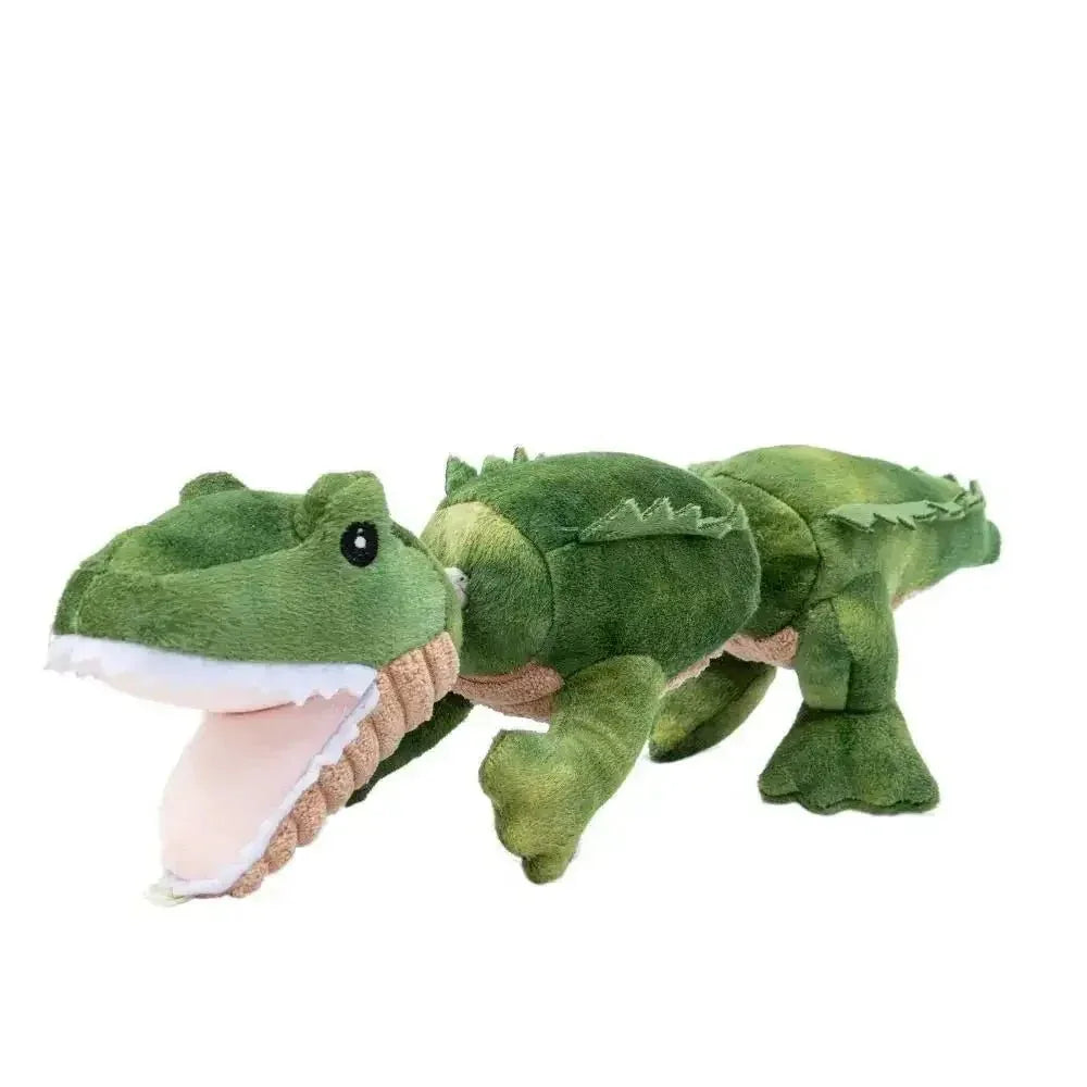 Tall Tails Jointed Plush Alligator Plush Dog Toy - Talis Us
