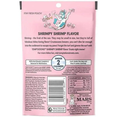 Temptations Shrimpy Shrimp Flavor Cat Treat 1ea/3 oz Temptations