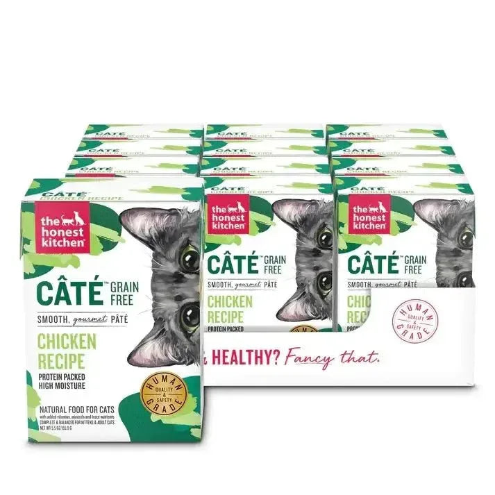 The Honest Kitchen Cate Grain Free Chicken Pate Wet Cat Food 12/5.5oz - Talis Us
