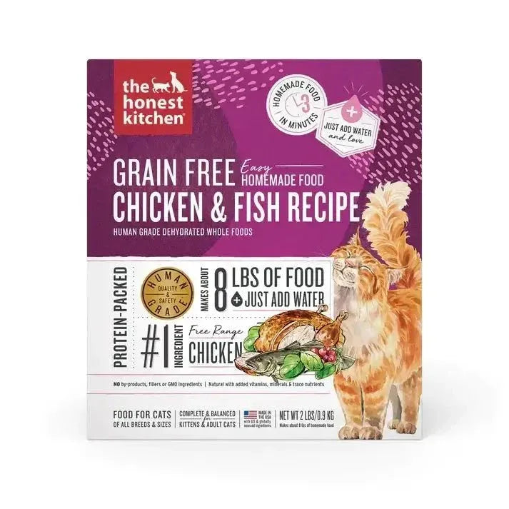 The Honest Kitchen Dehydrated Grain Free Chicken & Fish Cat Food - Talis Us