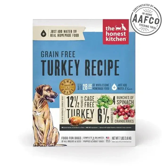 The Honest Kitchen Dehydrated Grain Free Turkey Recipe Dog Food, - Talis Us