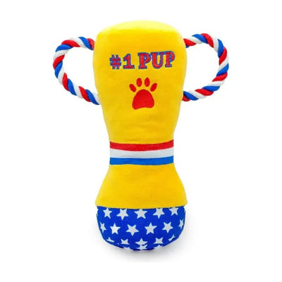 ThoozyPet 1 PUP Trophy Plush Dog Toy 9" - Talis Us