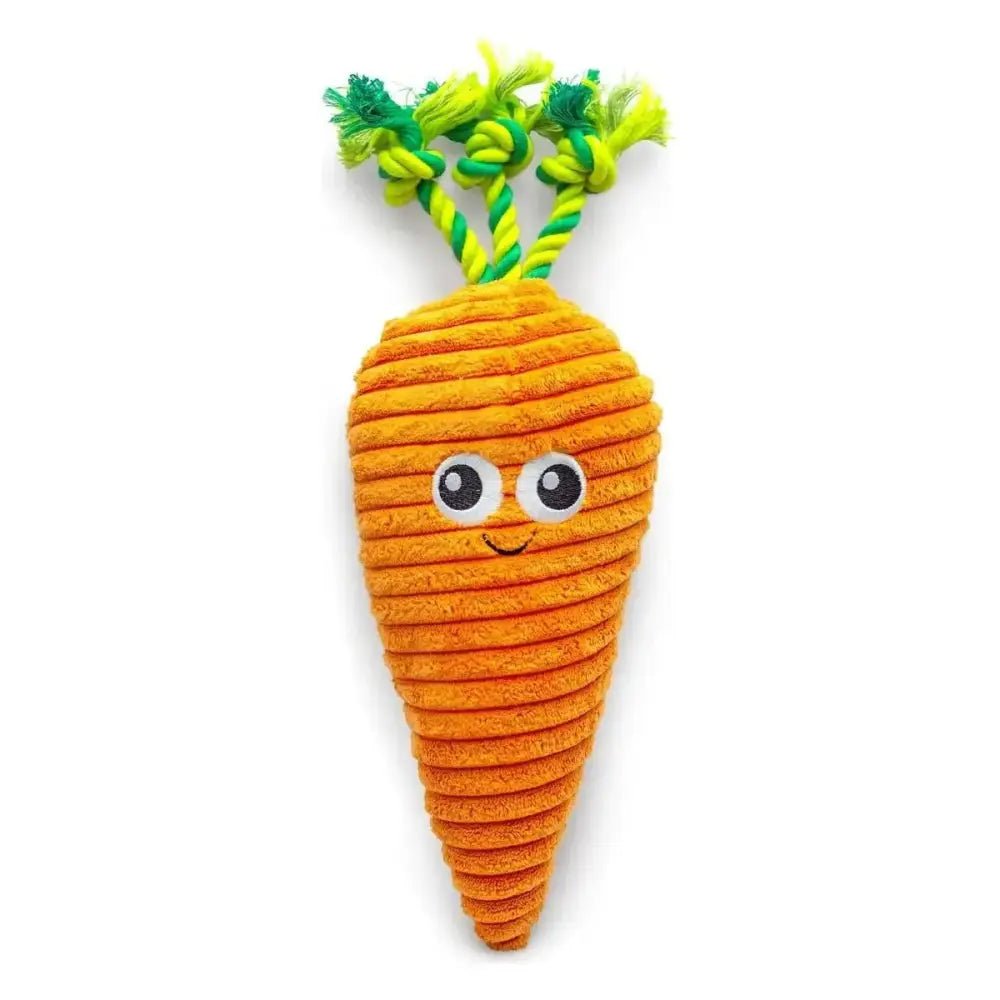 ThoozyPet Carrot Plush Dog Toy 10" - Talis Us