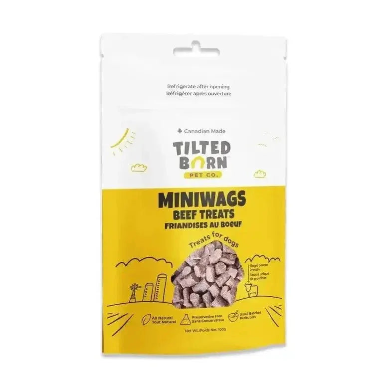 Tilted Barn Pet Beef Recipe Miniwags Dog Treats 3.53oz - Talis Us