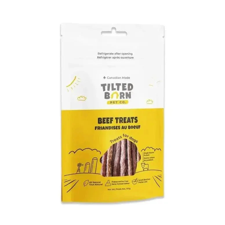 Tilted Barn Pet Company Beef Recipe Treats For Dogs 3.53oz - Talis Us