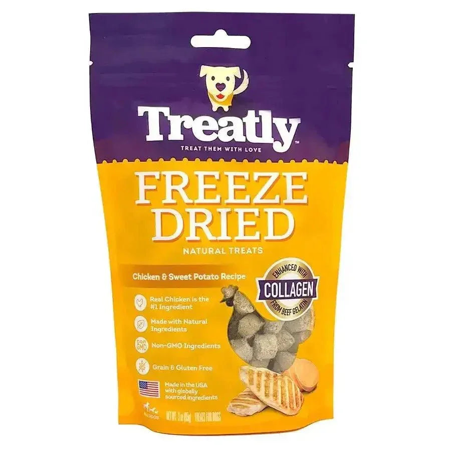 Treatly Freeze Dried Dog Treats 3 oz - Talis Us