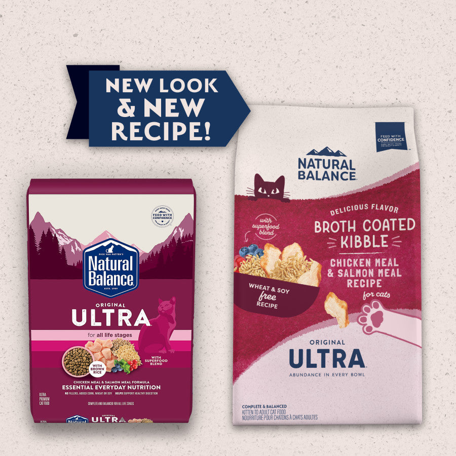 Premium Dry Cat Food for Whole Body Health - Natural Balance Original Ultra