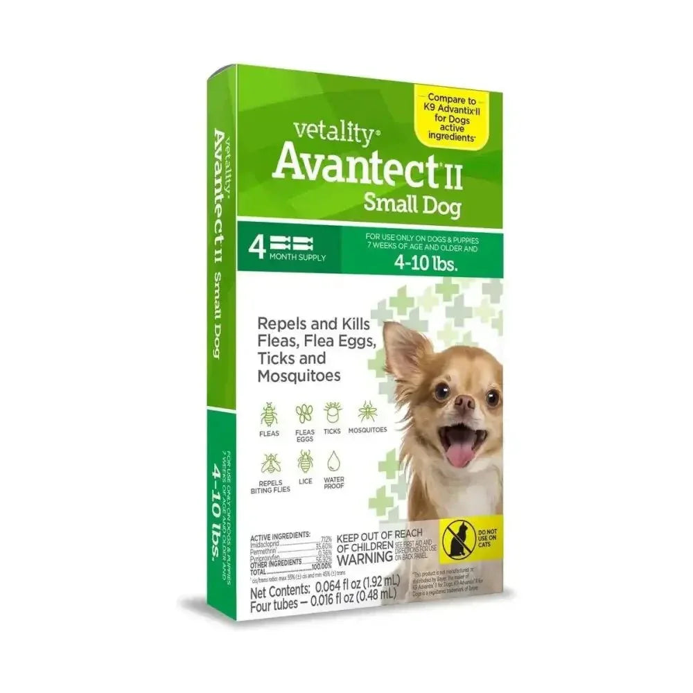 Vetality Avantect II Flea and Tick Collar for Dogs - Talis Us