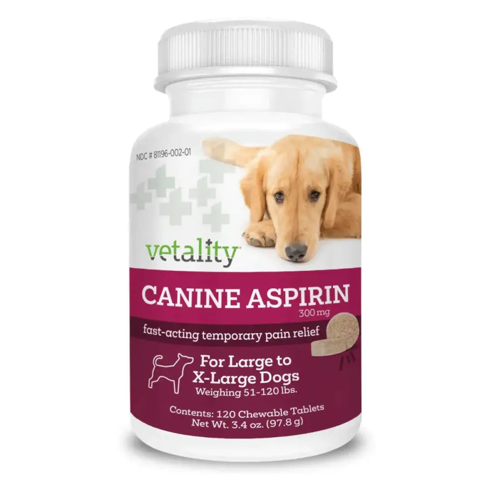 Vetality Canine Aspirin – Fast Acting Pain Relief for Dogs - Talis Us