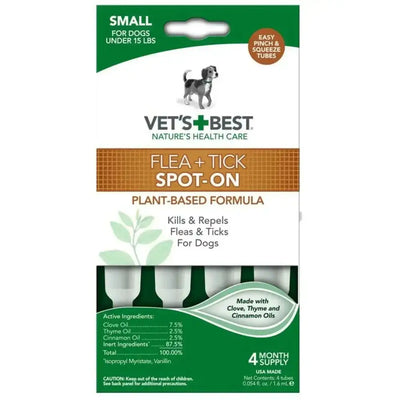 Vet's Best Flea and Tick Spot-On 4 ct Vet's Best
