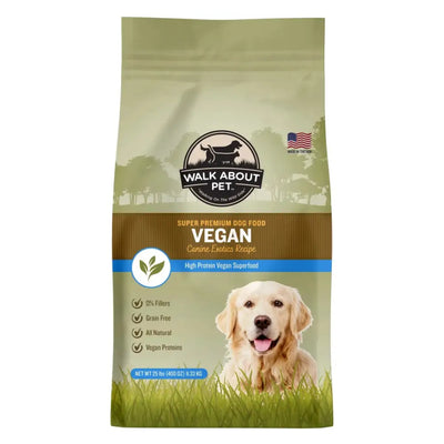 Walk About Pet Canine Exotics Vegan Formula Dog Food - Talis Us