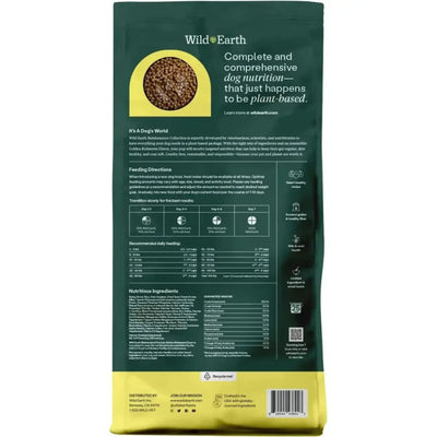 Wild Earth Maintenance Formula Vegan Dog Food Allergy Relief Golden Rotisserie Flavor - Talis Us