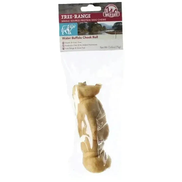 Wild Eats Cheek Chew 5 - 6" Cheek Roll Dog Treat - Talis Us