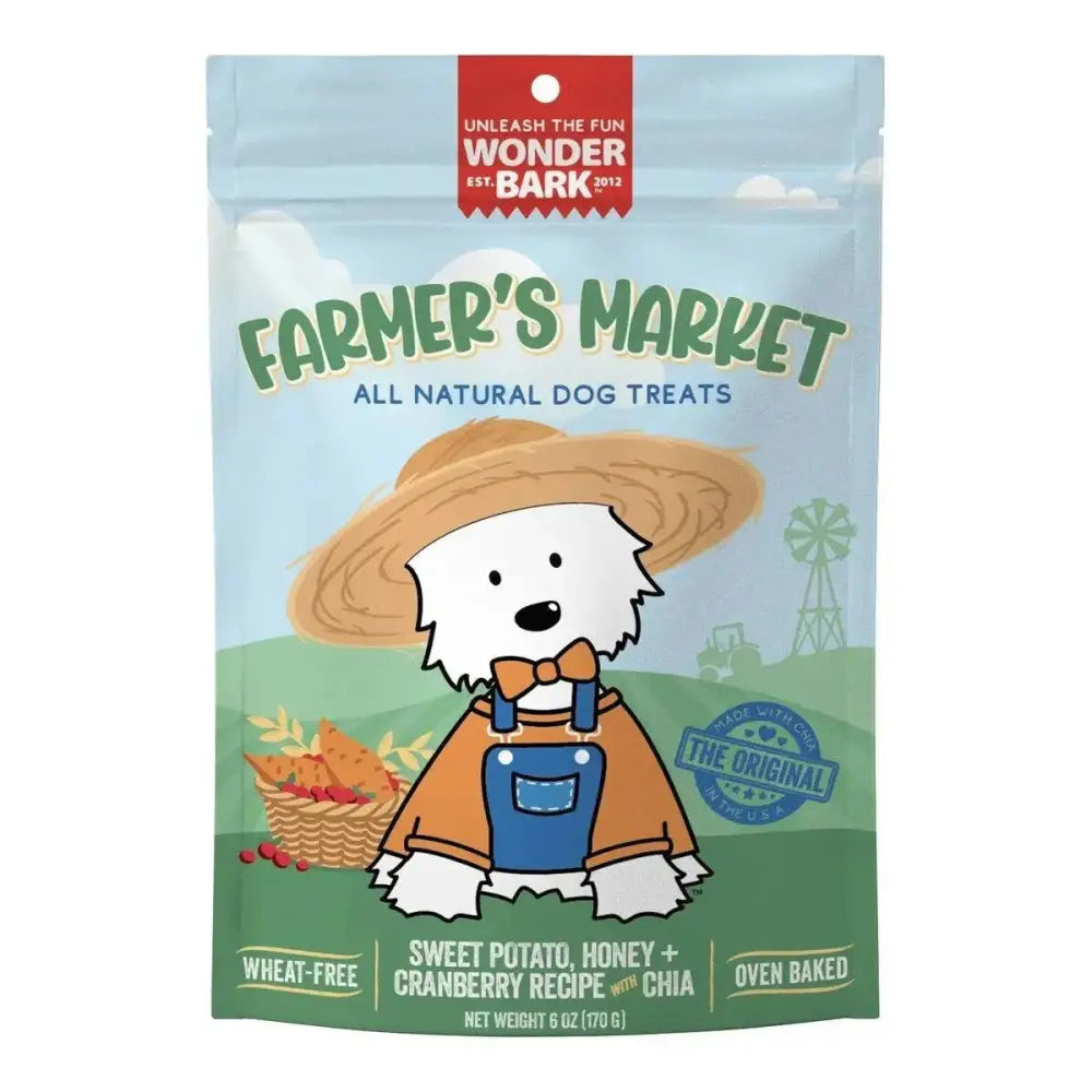 Wonder Bark Everydays Farmer's Market Dog Biscuits 6oz. - Talis Us