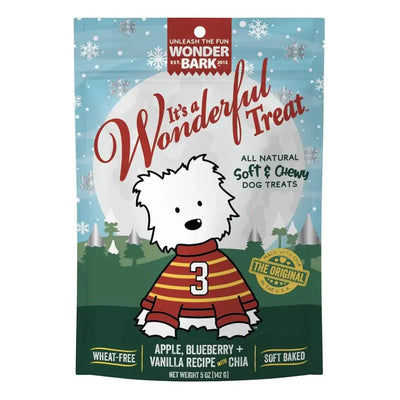Wonder Bark Soft Baked Christmas Dog Treats - Apple & Blueberry - Talis Us