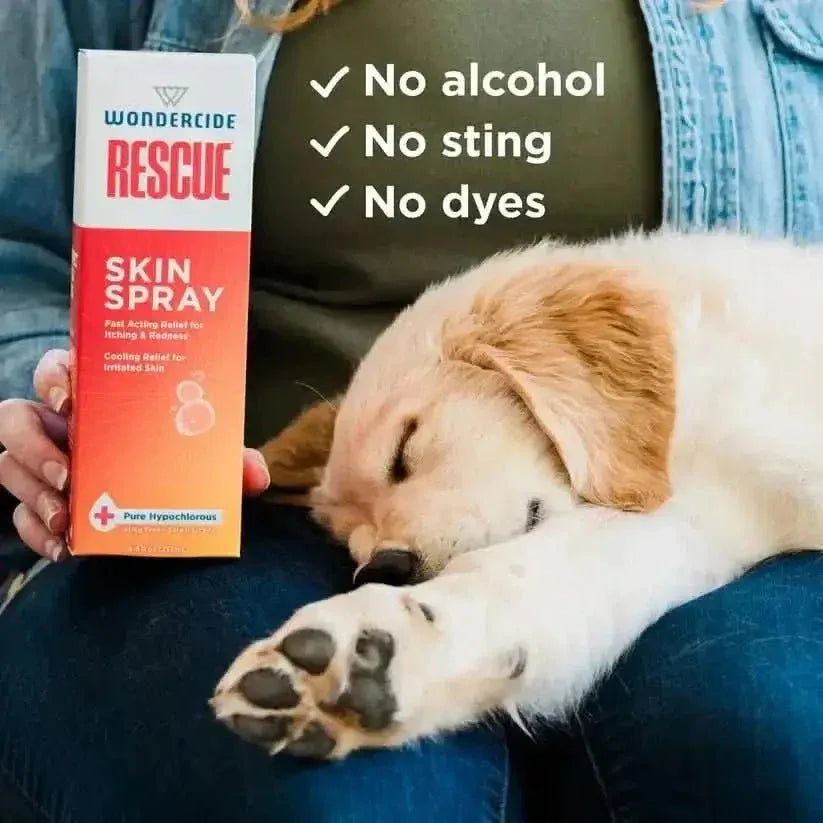 Wondercide Rescue Skin Spray for Pets Allergy Care 8.5oz - Talis Us