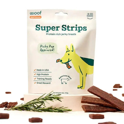 WOOF Super Strips Protein - Rich Dog Treats - Talis Us