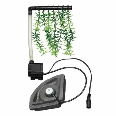 Zilla Spring Cave Décor with Blue LED, Rain Chamber One Size Zilla®