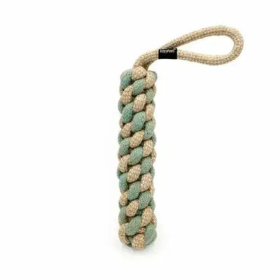ZippyPaws ecoZippy Cotton and Jute Tug Dog Toys - Talis Us