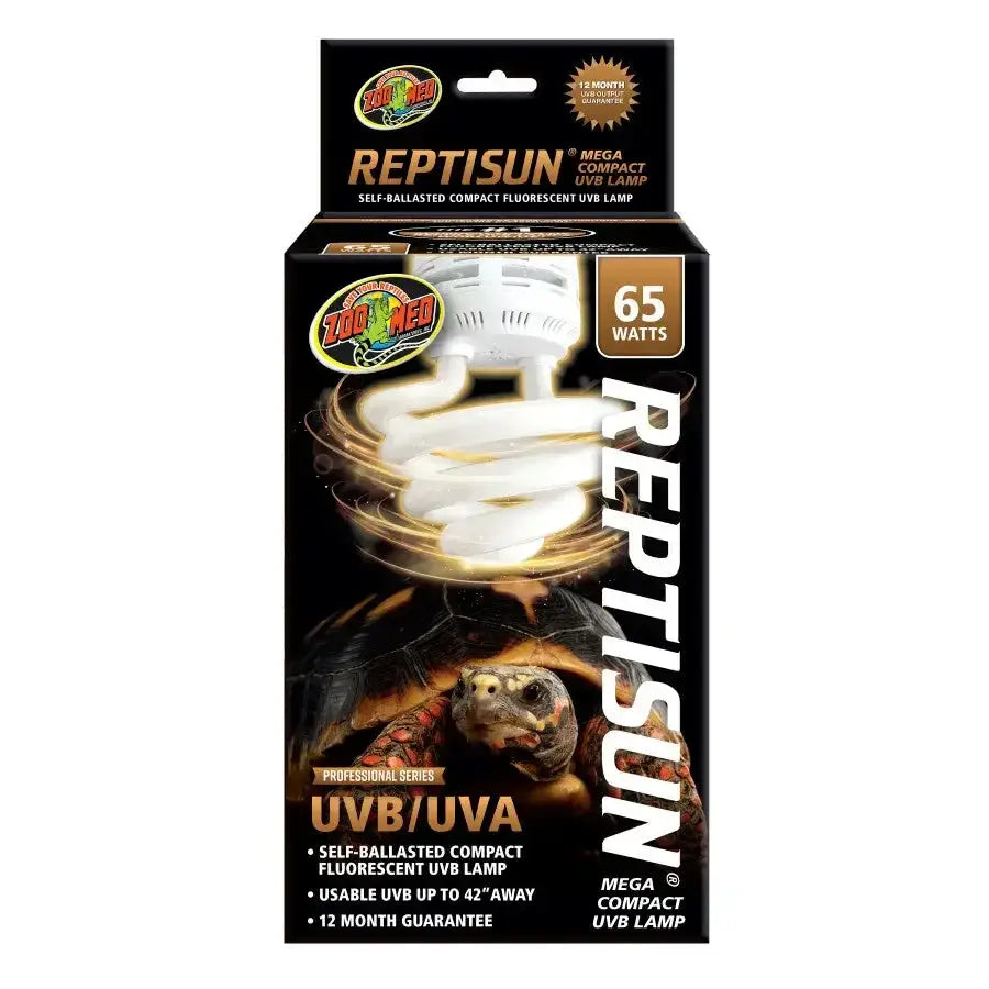 Zoo Med ReptiSun Mega Compact UVB/UVA Lamp 65 W Zoo Med Laboratories